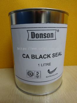DONSON CA BLACK SEAL ADHESIVE X 1L (24-CAN/BOX)