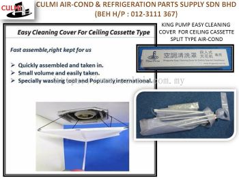 KING PUMP EASY CLEANING COVER FOR CEILING CASSETTE SPLIT TYPE AIR-COND