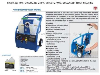 MASTERCOOL 69900-220 (220-240 V / 50/60 HZ) MASTERCLEANSE FLUSH MACHINE