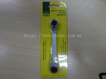REFCO SW-127-OFFSET 4687628 RATCHET WRENCH OFFSET (1/4" x 3/8" & 3/16" x 5/16") (REPLACED:RFA-127)