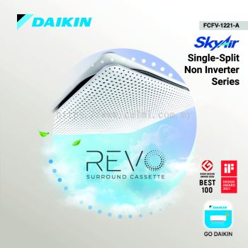 Daikin R32 Non-Inverter Ceiling Cassette (WIFI) (Premium) Air-Conditioner (Daikin Malaysia)