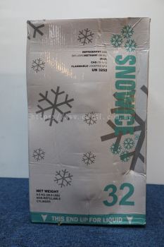 R32 X 20.9LBS (9.5KGS) SNOWICE HFC REFRIGERANT GAS DISPOSABLE CYLD