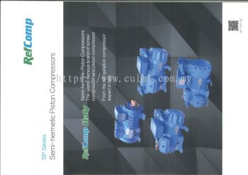 RefComp SP Series Semi-Hermetic Piston Compressors 