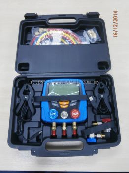 Master Tool RW-AMD-350 Digital Refrigerant Manifold Set