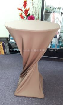 Cocktail Table Cloth (Mocha)