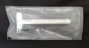 Shaver in Matt Plastic Bag