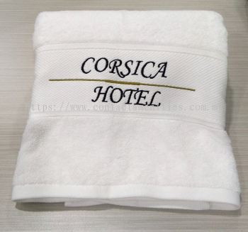 Towel with Embroidery