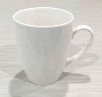 Round Porcelain Mug (340ml)