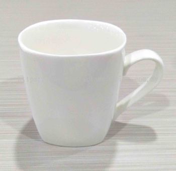 Square Porcelain Mug (290ml)