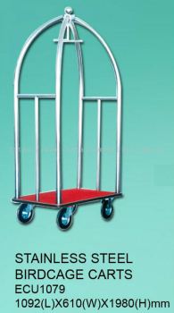 ECU1079 - S/Steel Birdcage Carts