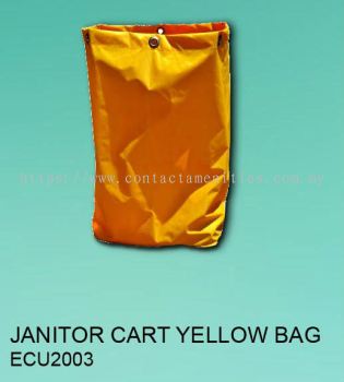 ECU2003 - Janitor Cart Yellow Bag