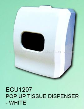 ECU1207 - Pop Up Tissue Dispenser (White)