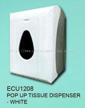 ECU1208 - Pop Up Tissue Dispenser (White)