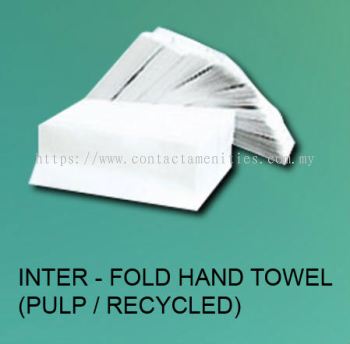 Inter-Fold Hand Towel (Pulp/Recycled)