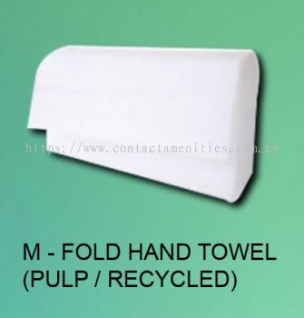 M-Fold Hand Towel (Pulp/Recycled)