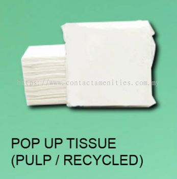 Pop Up Tissue (Pulp/Recycled)