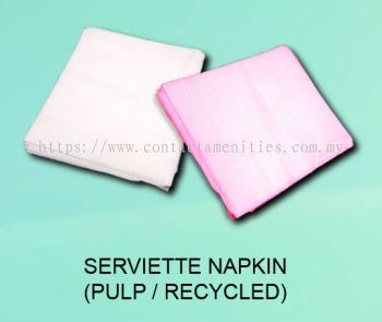 Serviette Napkin (Pulp/Recycled)