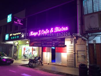 LED NEON (pink) double line