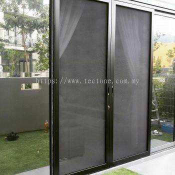 Security Stainless Steel Mosquito Wire Mesh Sliding Door