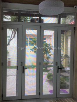 Security Stainless Steel Mosquito Wire Mesh Folding Door