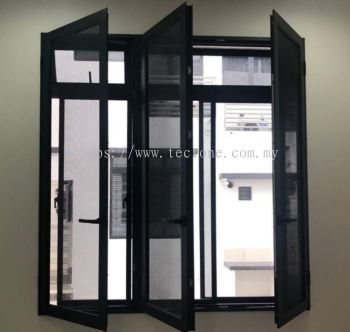 Security Stainless Steel Mosquito Wire Mesh Casement Window