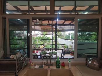 0.6mm Stainless Steel Mosquito Wire Mesh Sliding Window @ 56, Jalan Ambang, Horizon Hills