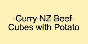 咖哩纽西兰牛肉伴马铃薯
