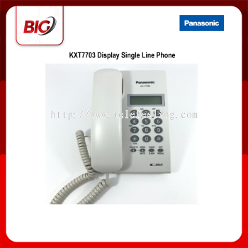 PANASONIC KXT-7703 DISPLAY SINGLE LINE PHONE