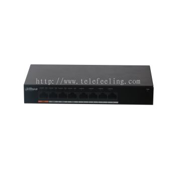 DAHUA PFS3008-8GT-60 8-Port Gigabit Ethernet PoE Switch