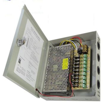 PSD121820A Centralised 12V Power Supply in Metal Casing