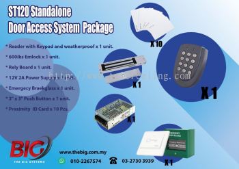STANDALONE DOOR ACCESS SYSTEM PACKAGE ST120