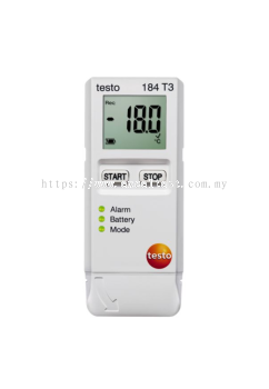 testo 184 T3 Temperature Data Logger With Display For Transport Monitoring