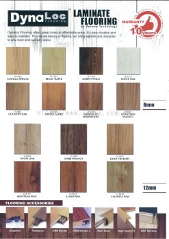 Wood Flooring 12mm ( with V-Groove )
