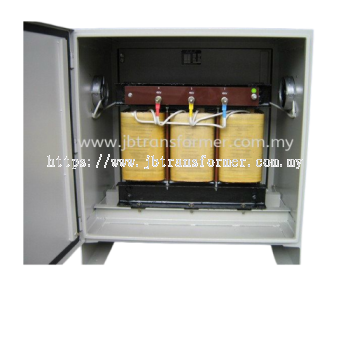 Three Phase Isolating Transformer c/w metal casing & cooling fan