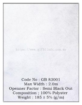  GB83001 : L30 inch x W 72 inch + GST + ˷