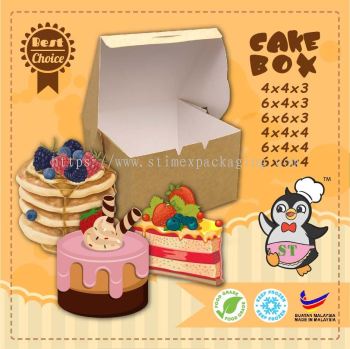 Slide Cake Box  Ƭװ 4"x4"x3"6"x4"x3"6"x6"x3"4"x4"x4"6"x4"x4"6"x6"x4"