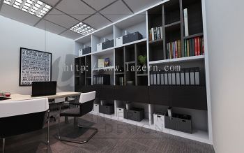 Manager room with special design for the file's cabinet.