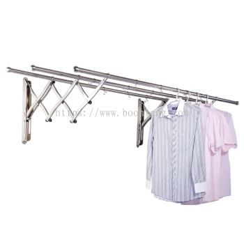 Wall outdoor extension clothes horse (S/Steel) 
