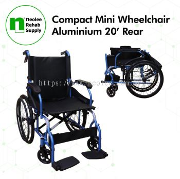 NL863LAJ-20 Compact Lightweight Wheelchair (Aluminum)