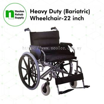 NL951B-56 Heavy Duty XXL 22'' (Bariatric) Wheelchair