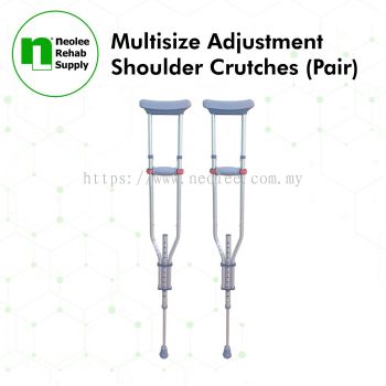 NL8130T Multisize Adjustment Shoulder Crutches