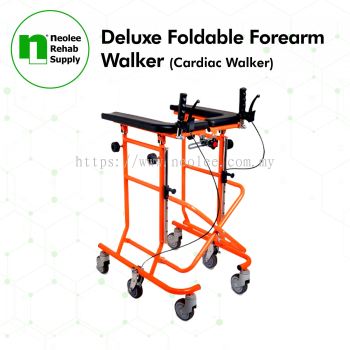NL9613 Deluxe Foldable Forearm Walker (Cardiac Walker)