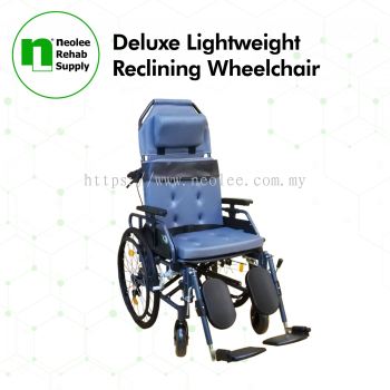 NL954LGC-PHW Deluxe Lightweight Reclining Wheelchair