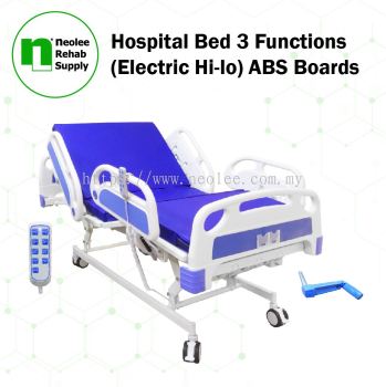 NL303DP Hospital Bed 3 Functions (Electric Hi-lo)