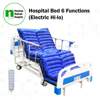 Hospital Bed 6 Functions (Electric Hi-lo)