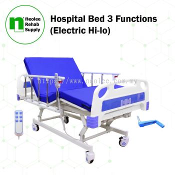 NL303D-B Hospital Bed 3 Functions (Electric Hi-lo)
