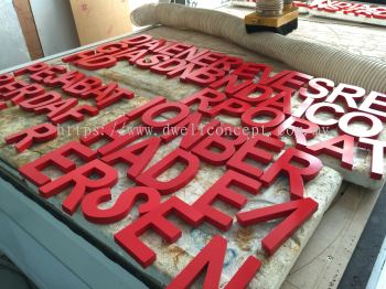 3D EG BOX UP SIGNBOARD LETTERING AT MALAYSIA