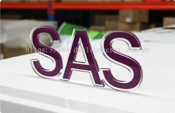  LASER CUT ACRYLIC LETTERING AT SERI KEMBANGAN | SELANGOR