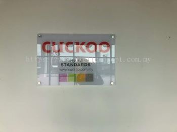 Cuckoo lightbox install at cyberjaya