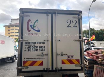 LORRY STICKER PRINTING SERVICE AT KLANG, SELANGOR, MALAYSIA, SEPANG